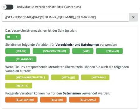Die perfekte Ordnerstruktur: So bringen Sie dauerhaft Ordnung in Ihre digitalisierten Dias: kundenportal-eigene-ordnerstruktur Kundenportal-Eigene-Ordnerstruktur